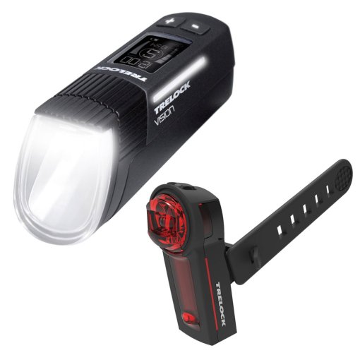 Foto de Trelock LS 760 I-GO Vision + LS 740 I-GO Vector Signal Set de Luces - negro