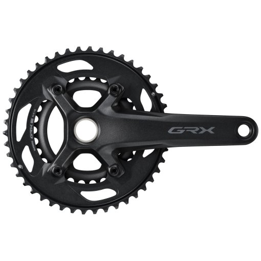 Foto de Shimano Juego de Biela - GRX FC-RX610 - 2x12 Velocidades - negro
