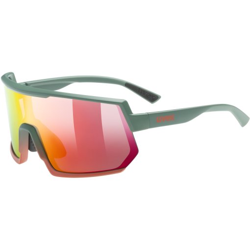 Foto de Uvex Gafas - sportstyle 235 - moss grapefruit matt/mirror red