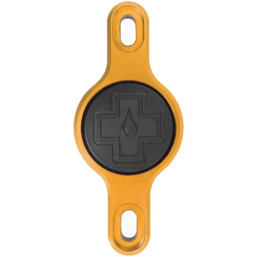 Produktbild von Muc-Off Secure Tag Holder 2.0 - Halterung für AirTag - gold