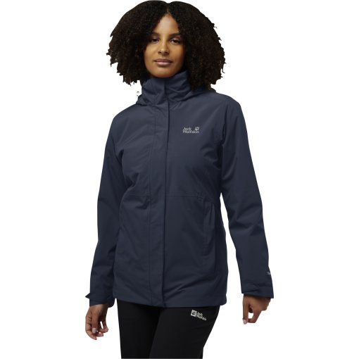 Photo produit de Jack Wolfskin Rotwand 3In1 Veste pour femme - midnight sky
