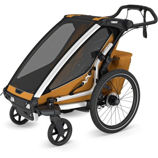 Foto de Thule Remolque de Bicicleta para 1 Niño - Chariot Sport 2 Single - natural gold