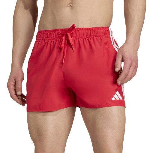 Foto de adidas Bañador Bóxer 3&quot; Hombre - 3-Stripes - pure ruby/white JX5023
