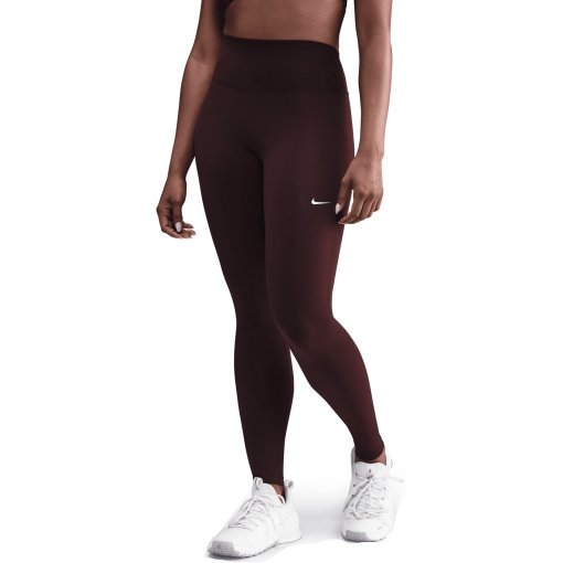 Foto de Nike Malla Mujer - One High Rise Workout - burgundy crush/white IM3714-652