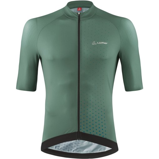 Foto de Löffler Maillot Ciclismo Full Zip Hombre - Star Hotbond® RF - pine 327