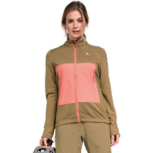 Foto de Schöffel Chaqueta Polar Ciclismo Mujer - Shifter - soft walnut 4505
