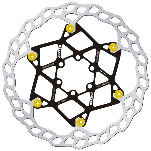 Foto de Galfer Disco de Freno - Wave V2 - MTB | Floating | 6 Agujeros - oro