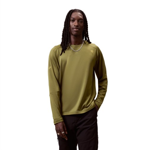 Photo produit de Endura AllTrack Rout Couche intermédiaire en polaire pour hommes - moss green