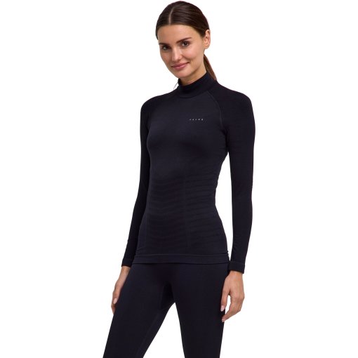 Immagine prodotto da Falke Maglia a Collo Alto Donna - Maximum Warm - nero 3000