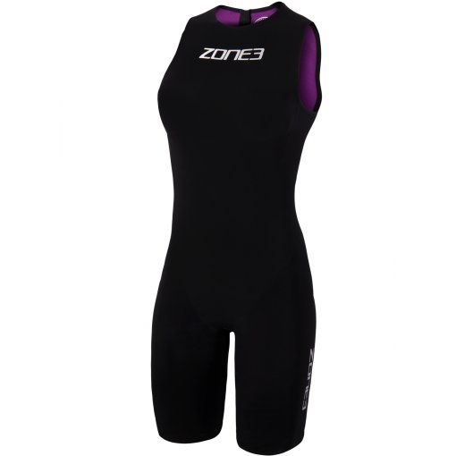 Immagine prodotto da Zone3 Costume da Bagno senza Maniche Donna - Streamline - nero/viola