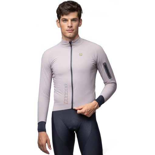 Photo produit de Alé R-EV1 Thermo Shield Veste vélo pour hommes - ecru