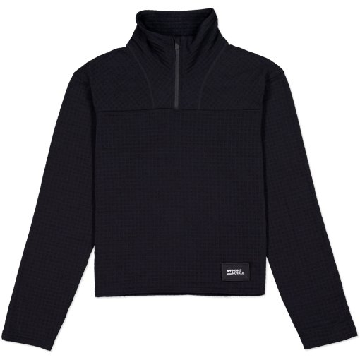 Foto de Mons Royale Camiseta de Manga Larga Mujer - Offgrid Merino Fleece - negro