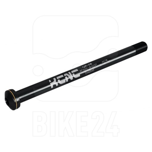 Produktbild von KCNC Steckachse KQR08 - 12x148mm - 6061AL - schwarz