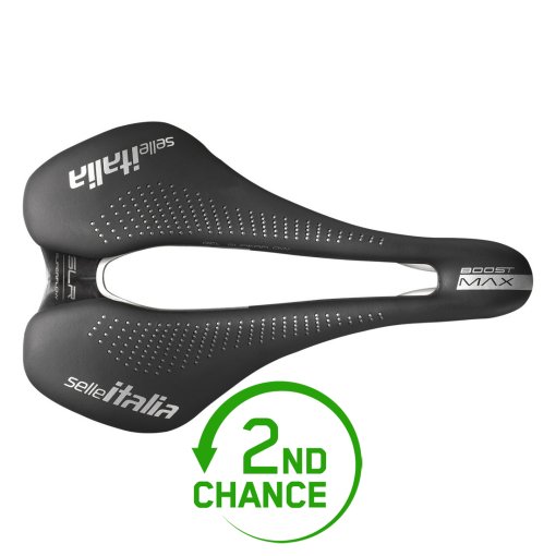 Produktbild von Selle Italia Max SLR Boost Gel Sattel - Superflow | TI 316 - L3 | schwarz - B-Ware