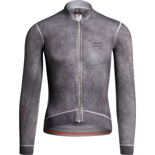 Photo produit de Sportful Dyed Thermal Maillot à manches longues pour hommes - 168 Smoky Grey