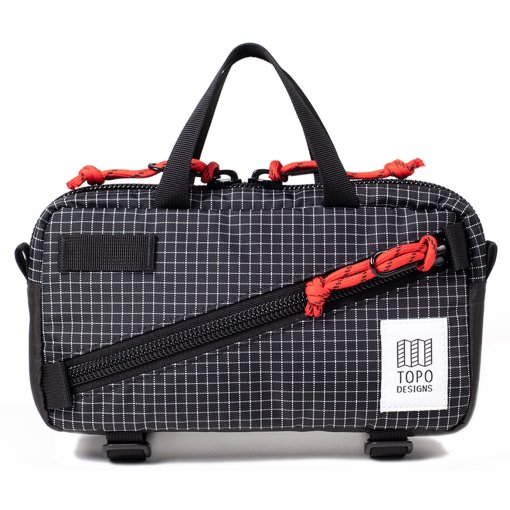 Picture of Topo Designs Mini Quick Pack - 1.7L - Black/Grid