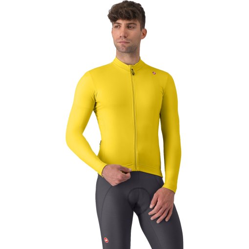 Foto de Castelli Maillot Térmico Hombre - Espresso - mango mojito/dark grey 712