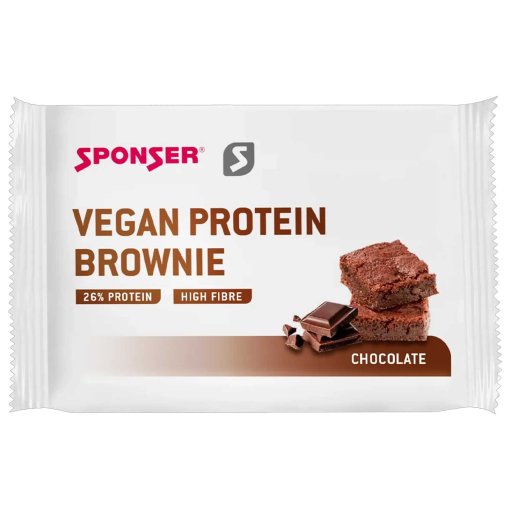 Foto de SPONSER Merienda Proteínica - Vegan Protein Brownie - 50g