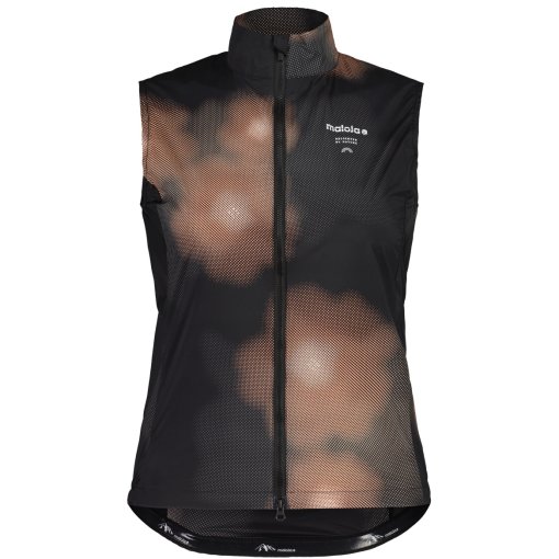 Foto de Maloja MalkaM. Cycle Printed Chaleco para mujer - deep black bloom 1248