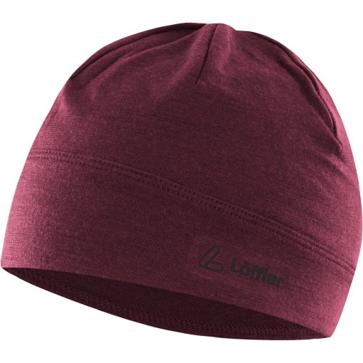 Foto de Löffler Gorra - Merino Wool - aubergine 536