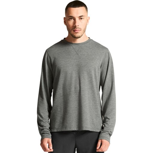 Foto de CRAFT Camiseta Manga Larga Hombre - Thermal Mesh - Dark Grey Melange