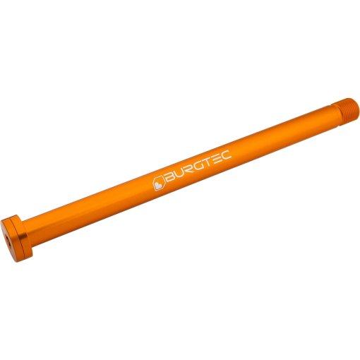 Picture of Burgtec Thru Axle - Rear | 12x148mm Boost | M12x1 | 174mm | for Norco - iron bro orange