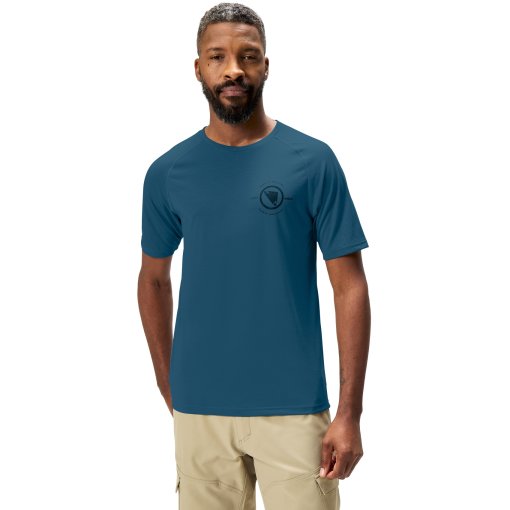 Produktbild von Endura Loop Tech Kurzarm-Shirt Herren - barra blue