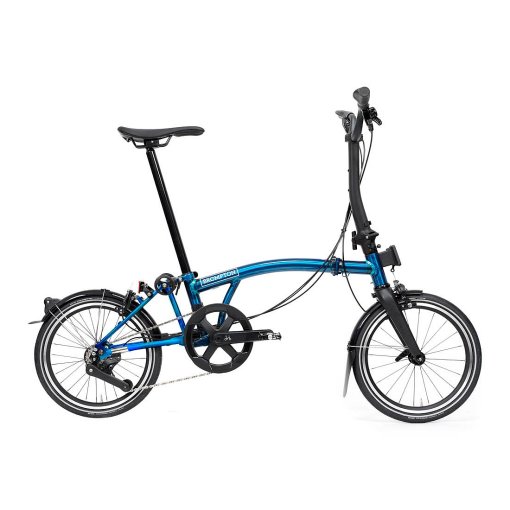 Produktbild von Brompton P Line MK2 - 4-Speed - Mid Bar - Extended Seatpost - 16&quot; Faltrad - 2026 - pacific lacquer