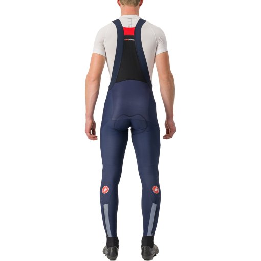 FLYIFE Cuissard à Bretelles Pantalon Cycliste Homme Hiver - Long Avec Coussin Et Doublure Polaire Pour Vélo Route Et VTT
