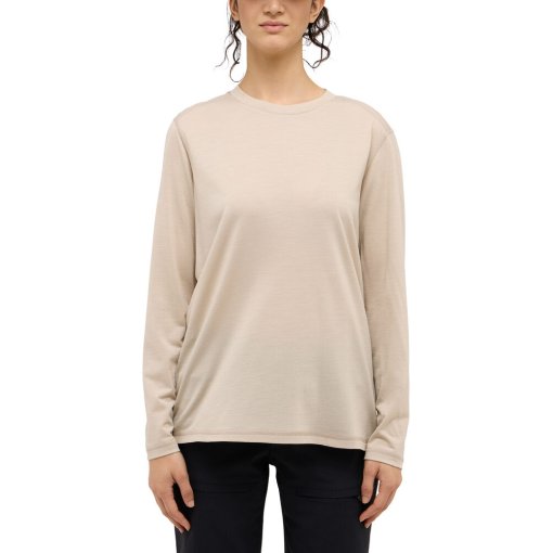 Foto de Haglöfs Camiseta Manga Larga Mujer - Kaise Wool - chalk beige 5S9