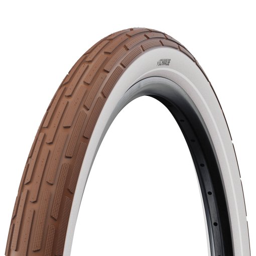 Zdjęcie: Schwalbe Motion Fat Frank Opona drutowa - K-Guard | SBC - 26x2.35&quot; | Brown/White Reflex