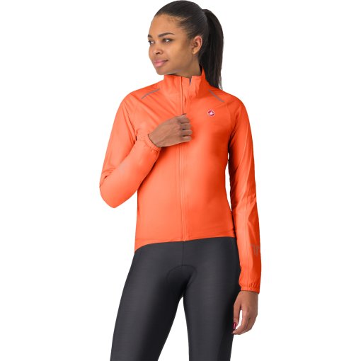 Produktbild von Castelli Emergency 3 Regenjacke Damen - brilliant orange 034