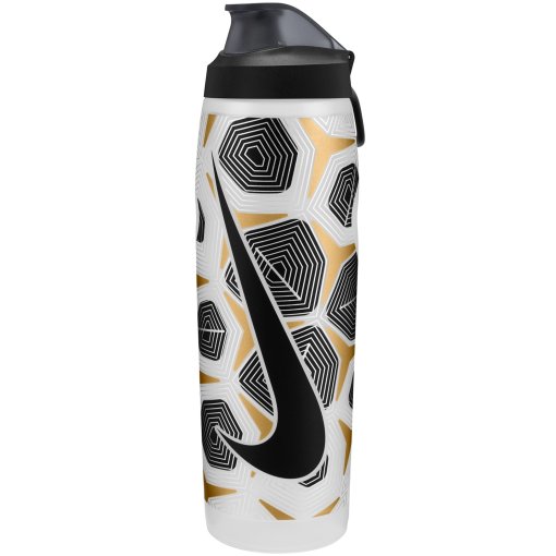 Produktbild von Nike Refuel Trinkflasche Locking Lid 32oz/946ml - clear/black/flt gold/flt silver/black 934
