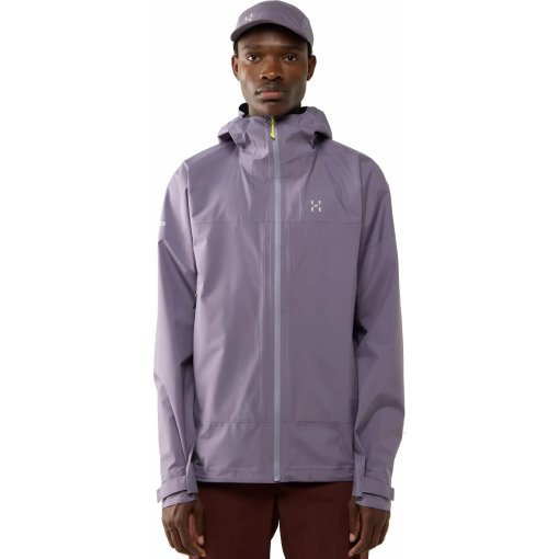 Photo produit de Haglöfs Veste Imperméable Homme - L.I.M Airak 2.5L - purple fog 5YK