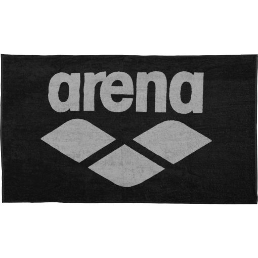 Foto de arena Toalla de Algodón - Pool Soft - Negro-Gris