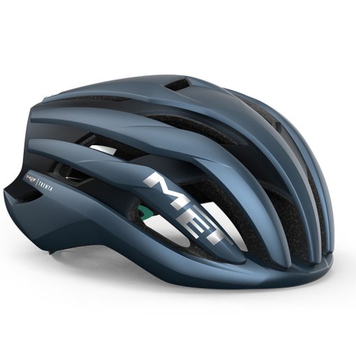 Foto de MET Casco Bicicleta - Trenta MIPS - azul marino plata mate