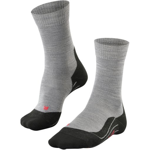 Photo produit de Falke Chaussettes de Trekking Homme - TK5 Wander - light grey 3403