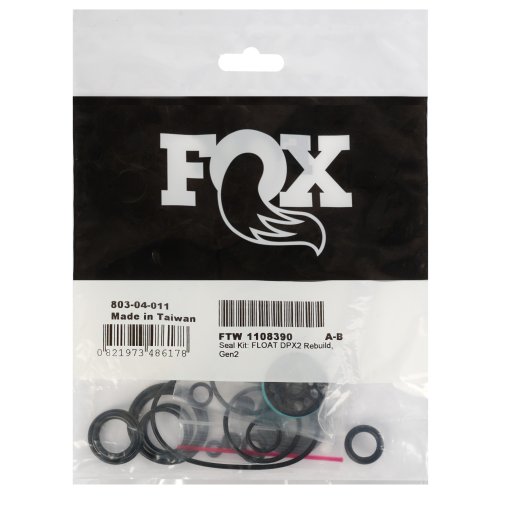 Photo produit de FOX Kit de Joints Rebuild - 803-04-011 | pour Amortisseur FLOAT DPX2 (Gen. 2, 2018+)
