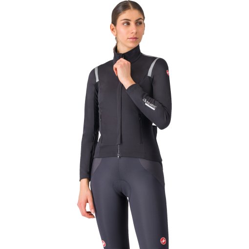 Foto de Castelli Chaqueta Mujer - Perfetto RoS 3 - light black/silver reflex 085