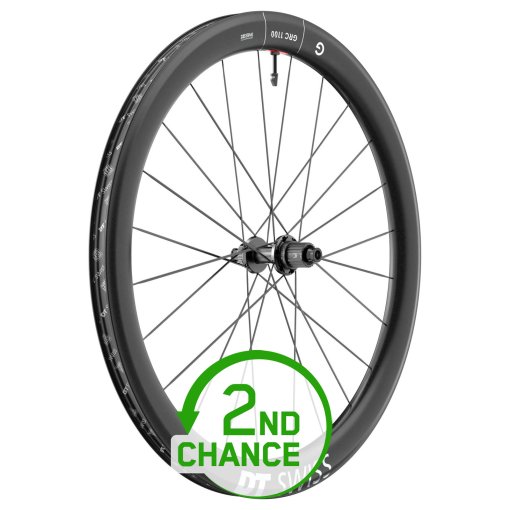 Photo produit de DT Swiss GRC 1100 DICUT 50 Roue Arrière - 28&quot; | Carbone | Centerlock - 12x142mm - Micro Spline - Second Choix - SC001