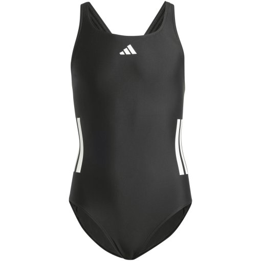 Photo produit de adidas 3-Stripes Maillots de bain pour enfants - noir/blanc JN6577