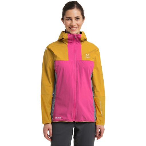 Foto de Haglöfs Chaqueta Mujer - L.I.M Alpha Hood - ultra pink/autumn leaves 4WU