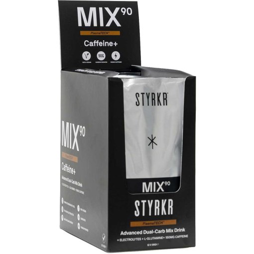 Foto de Styrkr Carbohidratos en Polvo + Cafeína - MIX90 Caffeine Dual-Carb Energy Drink Mix - 12x95g