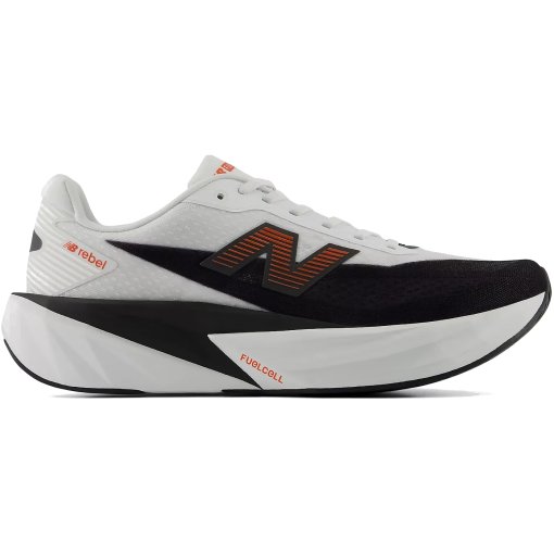 Foto de New Balance Zapatillas de correr Hombres - FuelCell Rebel v5 - White Neo Flame