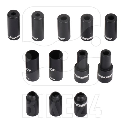 Immagine prodotto da Jagwire Road Elite Link Kit Service Parts - End Caps for Brake - (12 pcs.) - CHA155