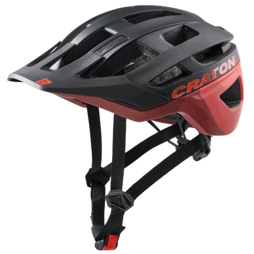 Foto de CRATONI Casco Bicicleta - AllRace - black-red matt