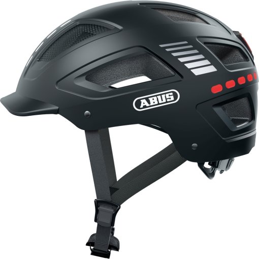 Foto de ABUS Casco - Hyban 2.0 LED - signal black