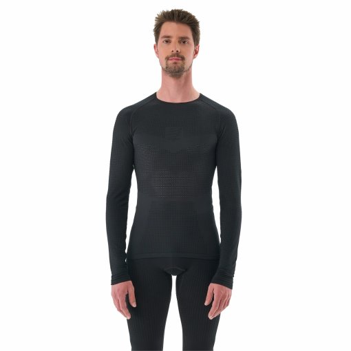 Foto de Compressport Camiseta de Manga Larga - On/Off Baselayer - negro