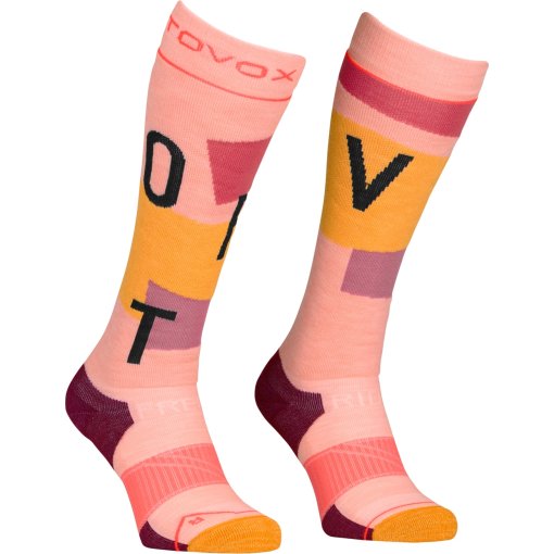 Picture of Ortovox Freeride Long Socks Cozy Women - bloom