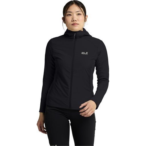 Kuva tuotteesta Jack Wolfskin Astrotrail Hybrid Hupputakki, naisten malli - black